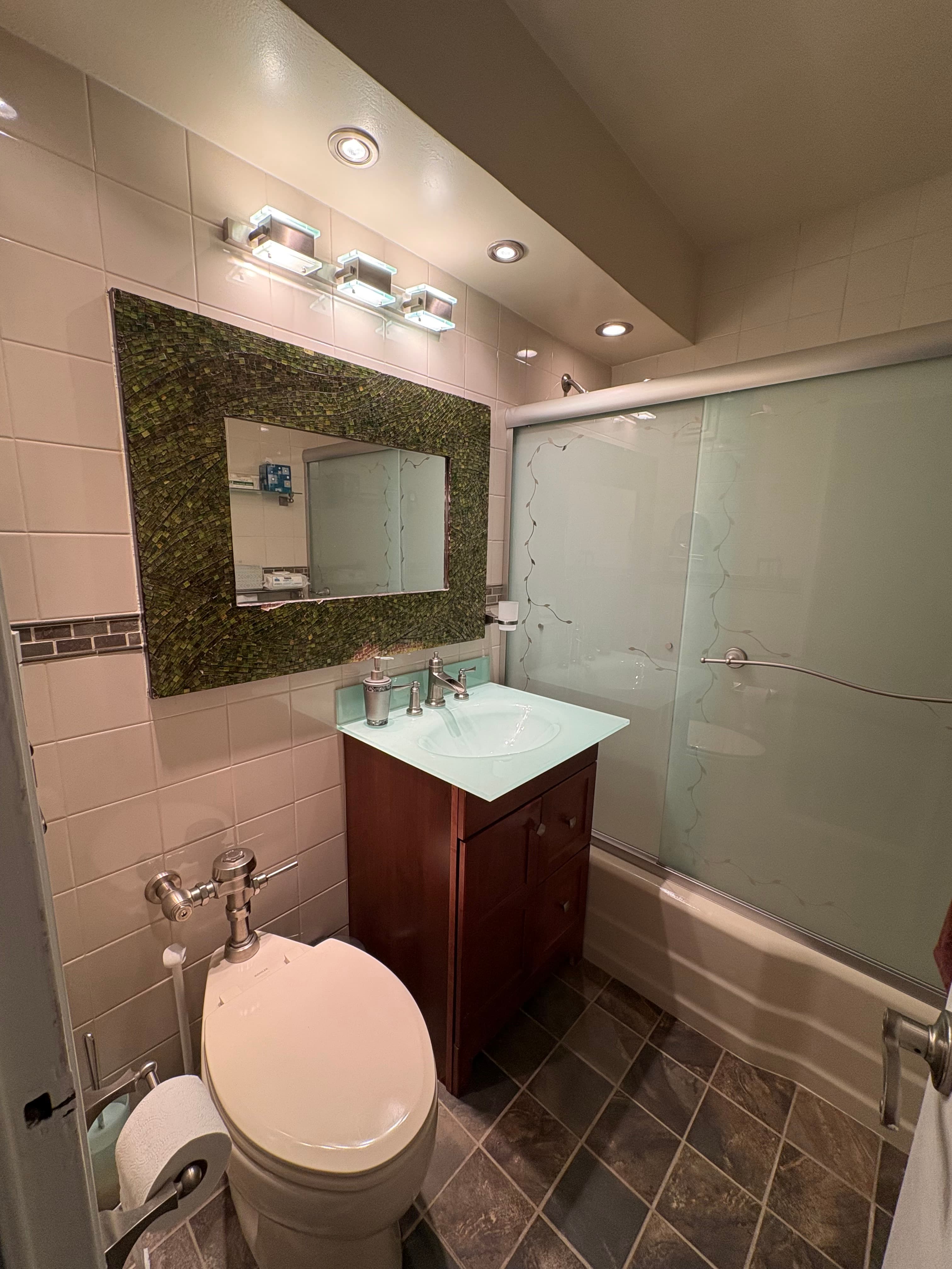 Custom Mosaic Bathroom